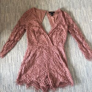 Forever21 Lace Romper